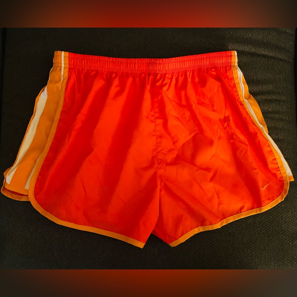 Nike Tempo Track Shorts - NWOT - Orange with Orange Trim